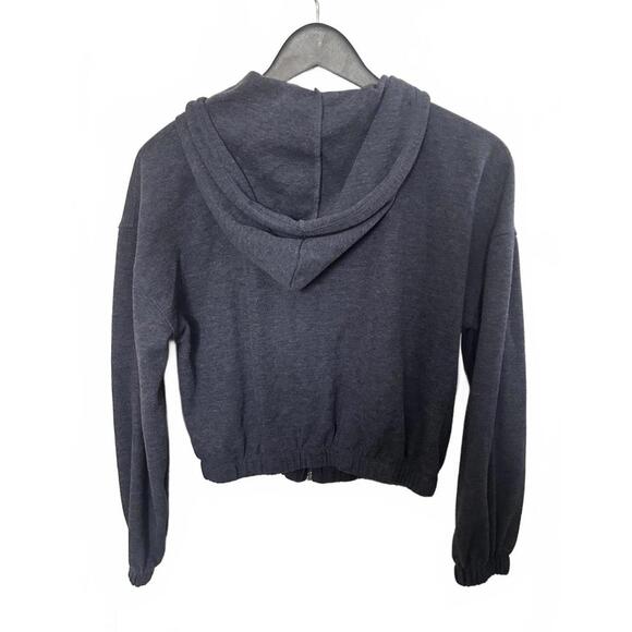 Hippie Rose Blue Hoodie and Ribbed Wide Leg Sweatpant Set Women Size XS - Picture 4 of 10